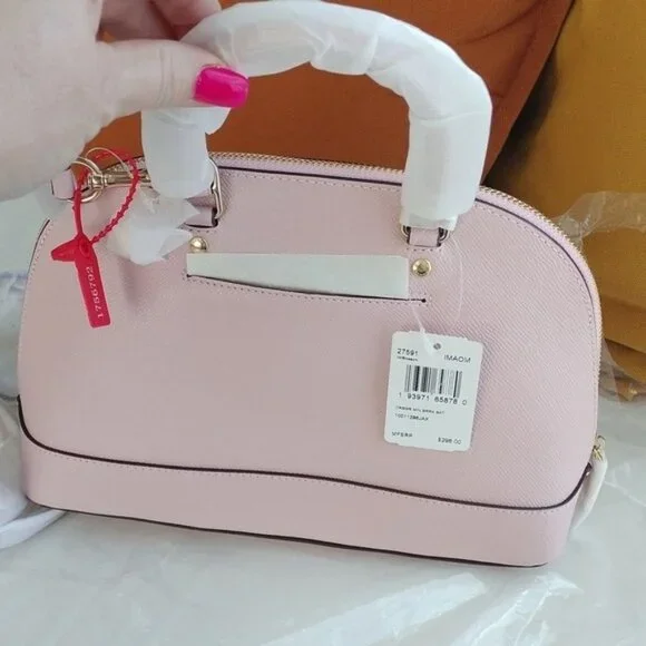 Coach 27591 Crossgrain Mini Sierra Satchel, IM/Blossom